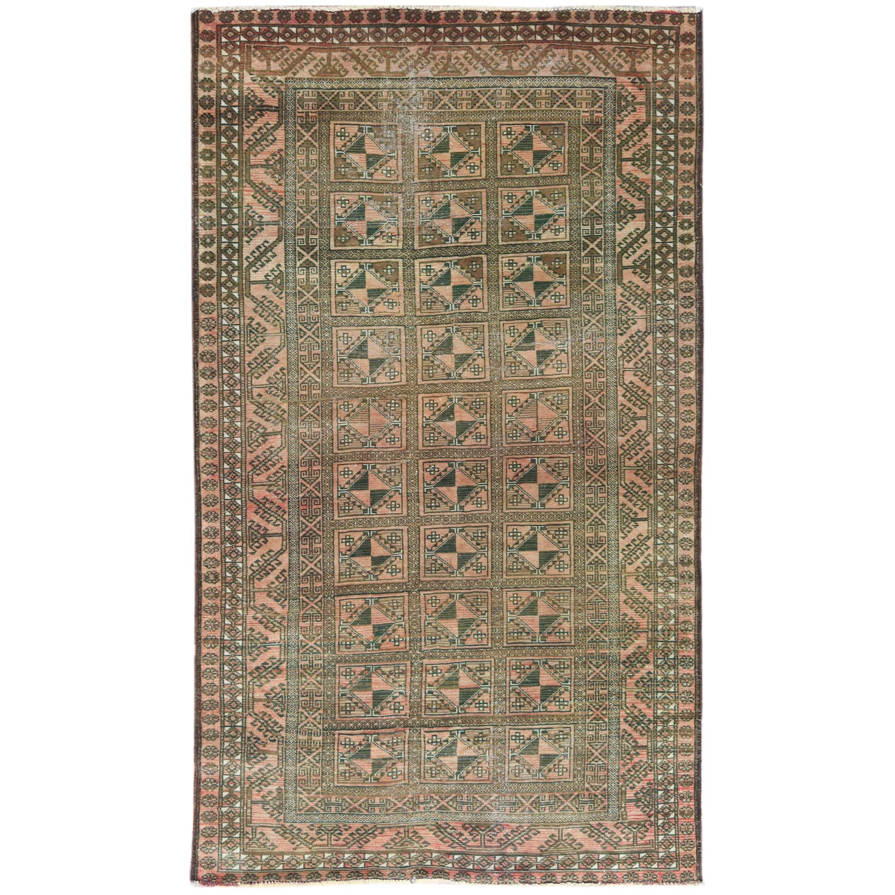 Overdyed & Vintage Rugs LUV730386